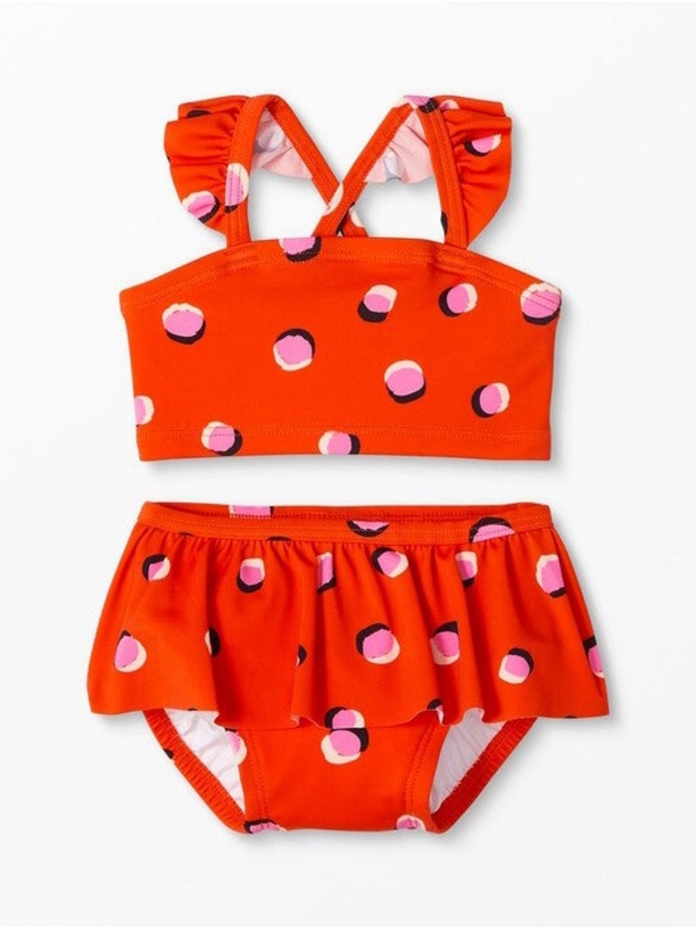 Hanna Anderson Baby Flutter Two Piece Swimsuit 12-18 Months